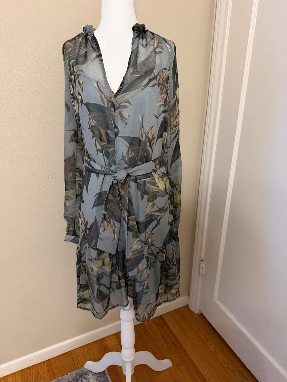 Guess by Marciano olive Slip Dress with Spaghetti Straps